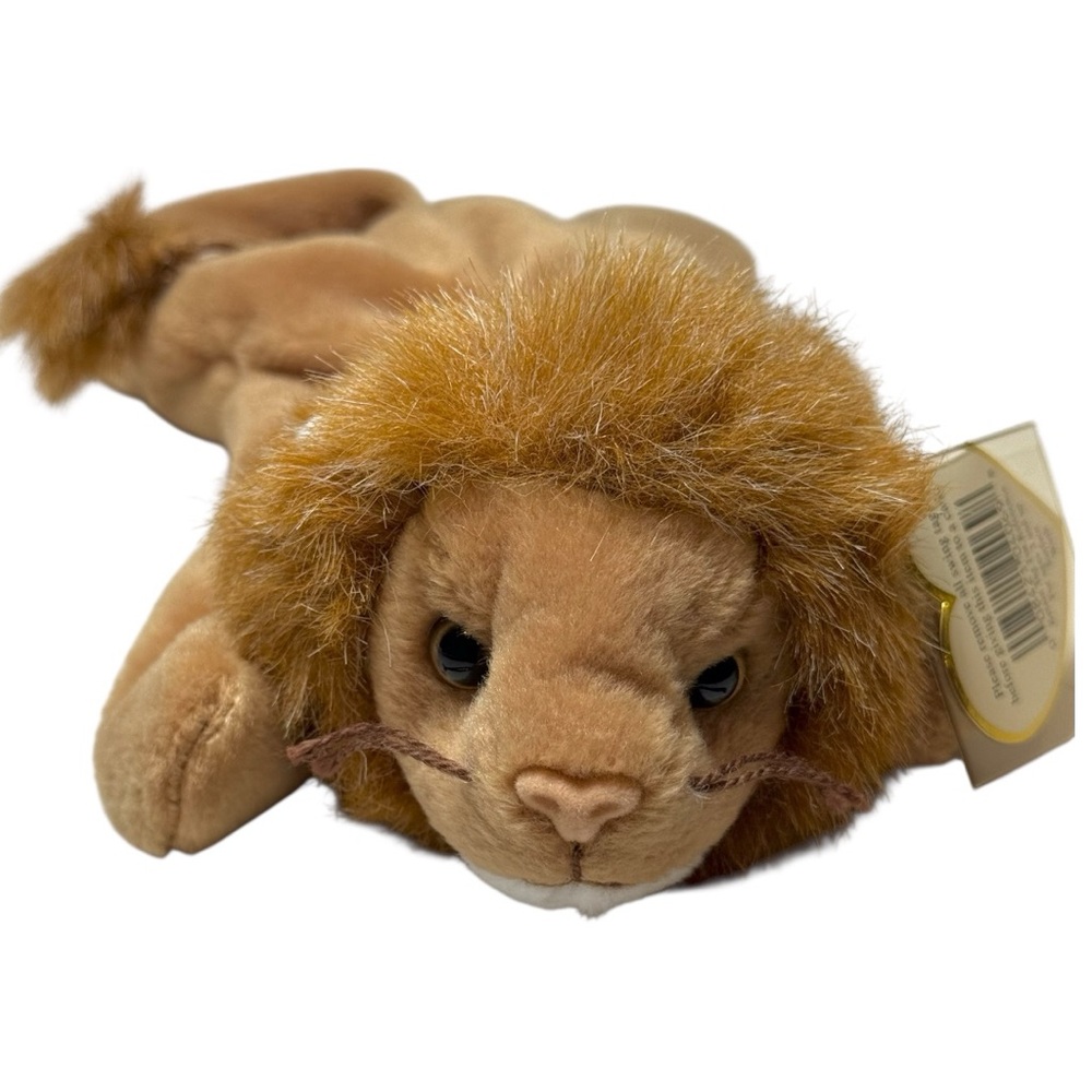 Vintage TY Beanie Baby Roary the Lion 1996 with Tag - Retired